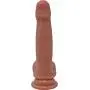 The Lifeguard by FUKENA - Realistic Uncircumcised Dual Density Silicone Dildo, 5.5 Inches Insertable (Light Skin with Colored Glans)
