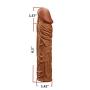 Privacy Packaging. Silicone penile Condom Expander expands Male Chastity Toys Lengthen Cock Sleeves Dick Socks Reusable Condoms zgyad
