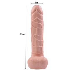 Realistic Silicone Dildo - Women Personal Sex Toy ? Male Penis with Suction Base ? Enlarge Happy and Stimulating in Different Size - Dracarys (L)