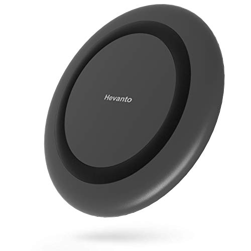 Wireless Charger, Universal Compatibility Qi-Certified Fast Wireless Charging Pad 7.5W for iPhone 11/11 Pro Max/Xs Max/Xs/XR/X/8+, 10W for Galaxy Note 10+/S10/S10+/Note 8/ S9/ S9+/S8 [No Adapter] 2019