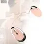 Romi Silicone Eggs 10-frequency Vibrations Wired Remote Control G-spot Vagina and Clitoris Stimulation Female Masturbation or Couples Sex Toys (Pink)
