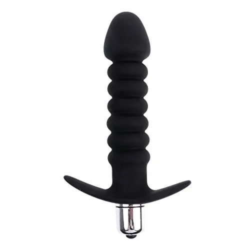 Batyuery Vibrating Amal Plug Silicone Butt Plug Adult Six Toys for Men and Women Prosteat Massager