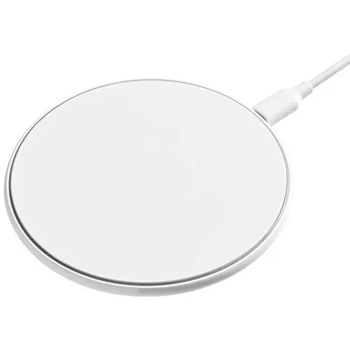 AmazonBasics 5W Qi Certified Wireless Charging Pad - White