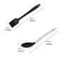Ly-gctz Silicone kitchenware Set Non-Stick Cooking Frying pan Shovel Soup Colander face Fishing Kitchen Gadget