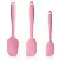 Silicone spatula set Kitchenware Heat resistant Food grade Not sticky For cooking, baking and cake decoration