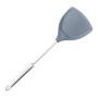 Hjyi Kitchen Cooking Stainless steel silicone kitchenware set silicone spatula spoon spoonful rice spoon non-stick pot cooking kitchenware high temperature resistance (six-piece set)