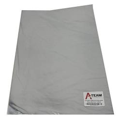 A-Team Performance 13575 Adhesive Backed Aluminized Fiberglass Heat Shield Barrier Up To 2000 Degrees Fahrenheit Multi-Purpose Compatible with Firewall Hoods Hoses and Doors 12" x 24"