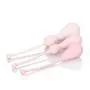 CalExotics Inspire Weighted Silicone Kegel Training Kit ? Hands Free Pelvic Floor Weight Exercise - Waterproof Sex Toys For Couples ? Pink