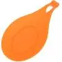 huaminxiangyue 4335499361 4 pcs/set Heat Resistant Silicone Spoon Rest Utensil Spatula Holder Kitchen Tool set of 4, yellow,blue,red,orange