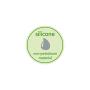 green sprouts Finger Food Platemat | Spacious eating area with raised edges contains messes | Helps develop independent eating skills, Grows with baby, Made of silicone, Dishwasher safe