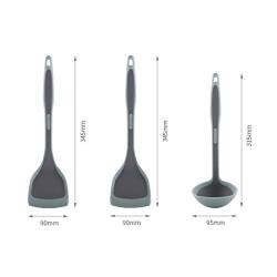 Silicone Kitchen Utensils, Cooking Tool Set, Heat-resistant Silicone Kitchenware, Non-stick Kitchen Baking Tools (Size : B)