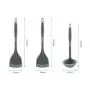 Silicone Kitchen Utensils, Cooking Tool Set, Heat-resistant Silicone Kitchenware, Non-stick Kitchen Baking Tools (Size : B)