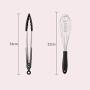 SKYyao Kitchen utensil set Kitchen tools Stainless steel tube handle silicone kitchenware set silicone stainless steel