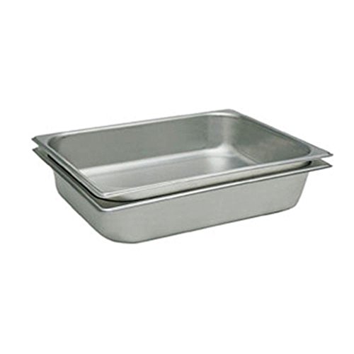 Update International STP-1004 Full Size Pan Straight-Sided 25 Gauge, 4" Deep