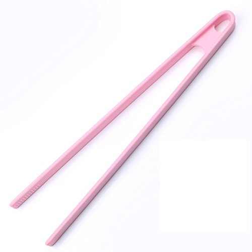 Dana Carrie Stainless Steel Kitchenware kitchen spatula 304 stainless steel silicone kitchen utensils heat resistant silicone spatula non-stick inner pot, pink food Clip