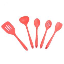 JunbosiKitchenware Non-Stick Set Silicone Kitchenware Five-Piece Set DIY Baking Set 5-Piece Silicone Cooking Utensils Kitchen Set