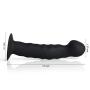 LILER Suction Cup Butt Anal Plug Prostate Massager - Body Safe Silicone - Best for Men, Women or Couples (Black)