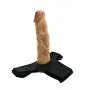 LSANNUY Relax Massage Wand Pégg?ng Stráp ?n Realistic Massage Wand Pleasure Toy Extremely Life-Like Soft and Adjustable to E&-nháncé The Experience Silicone Pleasure Toy
