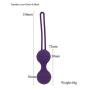 Knowwest Waterproof Silicone Kegel Exercise v?-gin?ll Trainer Tightening Toy Balls for Women