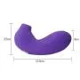 Waterproof Medical Silicone Material, USB Charging Massage Lady Imitating Oral Vibration Sucking Toy