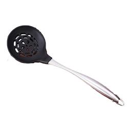 Kitchen Supplies Kitchenware Kitchen Silicone Spatula Stainless Steel Handle Non-Stick Special Spatula Tool Accessories (Color : Black, Style : 01)