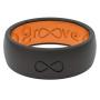 Groove Life - Silicone Ring for Men and Women Wedding or Engagement Rubber Band with Lifetime Coverage, Breathable Grooves, Comfort Fit, and Durability - Original Solid