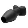 Master Series Invasion Hollow Silicone Anal Plug, Large
