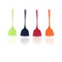 Hjyi Silicone Kitchen Shovel non-stick spatula silicone kitchenware set kitchen cooking spoon shovel (three-piece set)