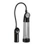 Doc Johnson OptiMALE - Power Pump - Battery-Operated Penis Pump with Pressure Gauge - Silicone Comfort Sleeve