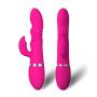 Wytinug Toy Viberate Dido 12 Combinations Modes & G-S, Waterproof Liquid Silicone, Portable Wireless Charging Vibe Mssager Rabbit Viber Toys