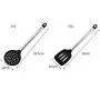JunbosiKitchenware Kitchen Tool Stainless Steel Handle Silicone Kitchenware Cooking Shovel Spoon Silicone Kitchenware 8 Piece Set