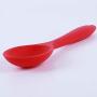 27.55.7cm Silicone Long Handle Soup Spoon Kitchen Cooking Mixing Spoon Ladle Food Grade Silicone Cooking Kitchenware Utensils,red