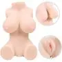 3D Realistic Artificial Toys for Male with 2 Entries Cup Soft Silicone, Lifelike Soft Silicone Dolls Mens Male Adult Toys, Best Gift Men Couples Silicone Underwear Toys,T-Shirt