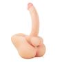 GYY 7.3 Inch Realistic Soft Silicone Hand-Free Toy for Men and Women