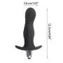 Flosky Vibarating Amal Plug Toy D-do Stimulation Soft Silicone Massager for Men Women