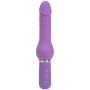 LILER Universal Vibrating Vibrator Dildo,10-Frequency Vibration Waterproof Silicone Vibrator Dildo with Vivid Prominent Veins for Women’s Masturbation and Massage, G-Spot Stimulation, 8.5 Inches Adult’s Sex Toy (Purple)