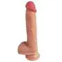 HUANAI 8.26- Inch Realistic Silicone Massager Toys Lifelike D?ld? with Suction Cup for Women Play 1009-J