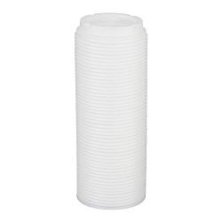 Dixie 10-20 oz. Dome Hot Coffee Cup Lid by GP PRO (Georgia-Pacific), White, 9542500DX, 500 Count (10 sleeves of 50 lids)