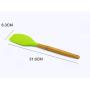 SKYyao Kitchen utensil set Silicone Kitchen 9-piece set wooden handle kitchenware silicone shovel spoon Silicone