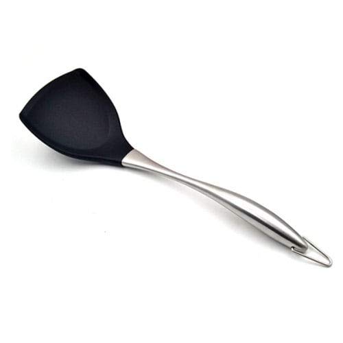 LuccLukk Kitchenware High Temperature Silicone Spatula - Black