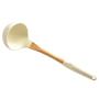 Hjyi Kitchen Cooking Silicone sleeve anti-skid wooden handle high temperature non-deformation large kitchenware silicone kitchenware set (set of 7 pieces)