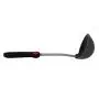 Sperrins Silicone Kitchenware Portable Flexible Red Dot Stainless Steel Nonstick Soup Spoon Grey soup spoon