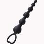 Dihouse After The Court Pull Beads Heart-Shaped Silicone Six Toys Am~al Plug Stimulation Device