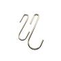 40 Pack Heavy Duty S Hooks Stainless Steel S Shaped Hooks Hanging Hangers for Kitchenware Spoons Pans Pots Utensils Clothes Bags Towers Tools Plants (Silver)