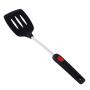 GUAngqi Silicone Kitchenware Set Non-Stick Kitchen Spoon Spatula Ladle Egg Whisks Utensils Tableware Accessories,Black Shovel