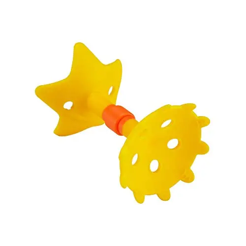 Innobaby Original Teethin Smart EZ Grip Star Teether and Sensory Toy for Babies and Toddlers. BPA Free Teether
