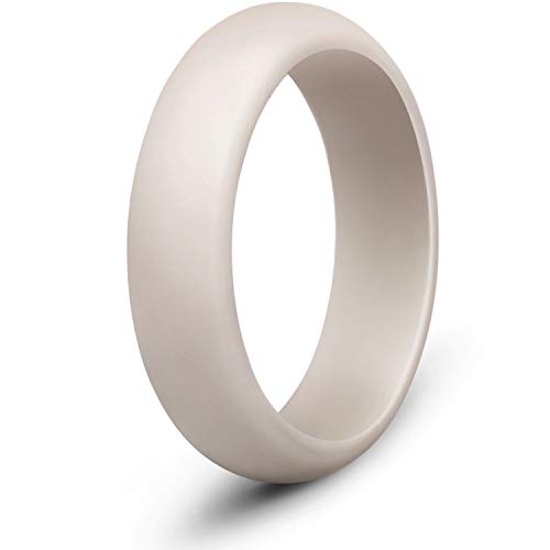 Egnaro Silicone Wedding Ring for Women, Womens Rubber Engagement Ring, Multiple Pack, Great Replacement