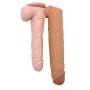 Skin Silicone Cóndom 12INCH Skin Reusable Pênnís Sleeve Enlargement Toys for Men Chástity Clítoris Stímulator Pênnís Rings Delivery Discreet