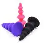RITER 10 Vibrantion Modes Silicone Amal Plug Six Toys for Women Beginner