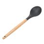 Silicone Cooking Utensils Wood Handle Silicone Kitchenware Spatula Non-Stick Cooking Utensils - Spoon